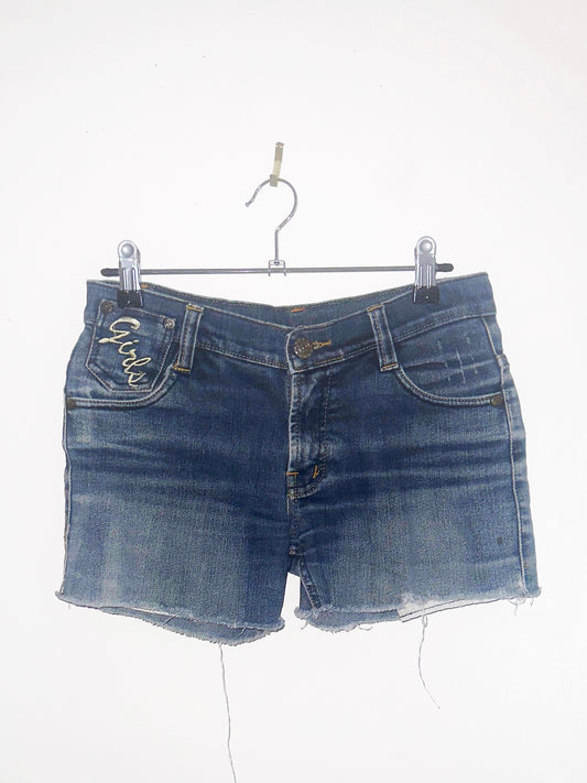CHURCH CAMP WHORE: Western Cut-Offs in Denim Damnation